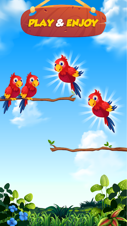 #1. Bird Sort Color Puzzle Game (Android) By: Pixel Art Book Color By Number - Pop It 3D Games