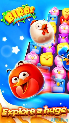 Birds Mania Match 3 Screenshot Image