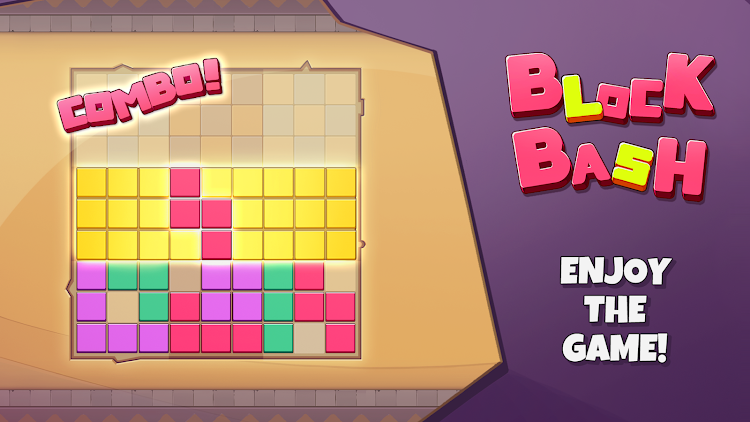 #1. Block Bash™- Puzzle Blast Game (Android) By: VITER GAMES