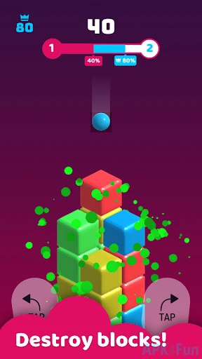 Block Tower Breaker Screenshot Image