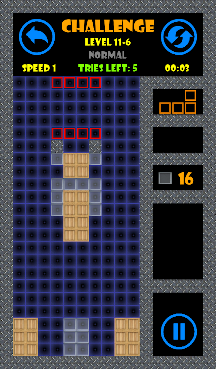 #1. Blocktris Challenge Light (Android) By: JDevGames