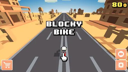 Blocky Bike Screenshot Image