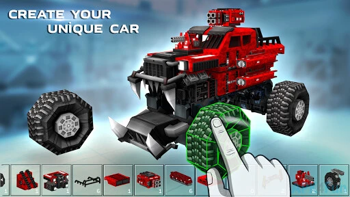 Blocky Cars Screenshot Image