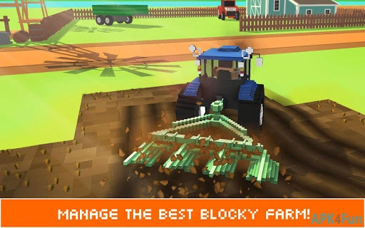 Blocky Farm: Field Worker Screenshot Image