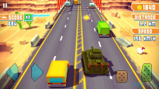 Blocky Highway Screenshot Image