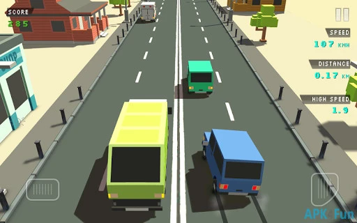 Blocky Traffic Racer Screenshot Image