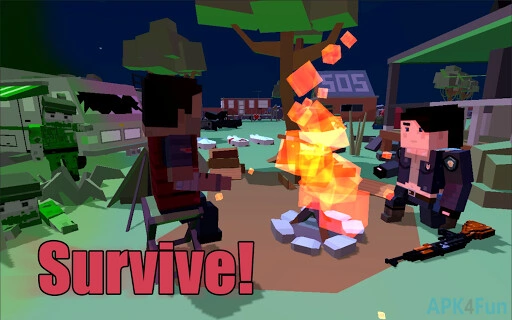 Blocky Zombie Survival Screenshot Image