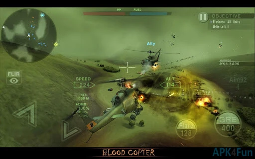 Blood Copter Screenshot Image