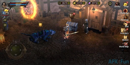 BloodWarrior Screenshot Image