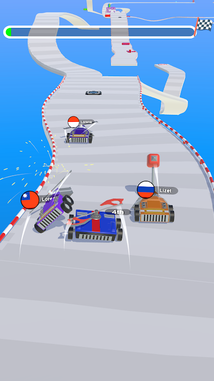 #1. Bots Racing (Android) By: loading