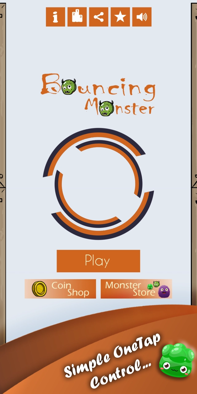 Bouncing Monster Screenshot Image