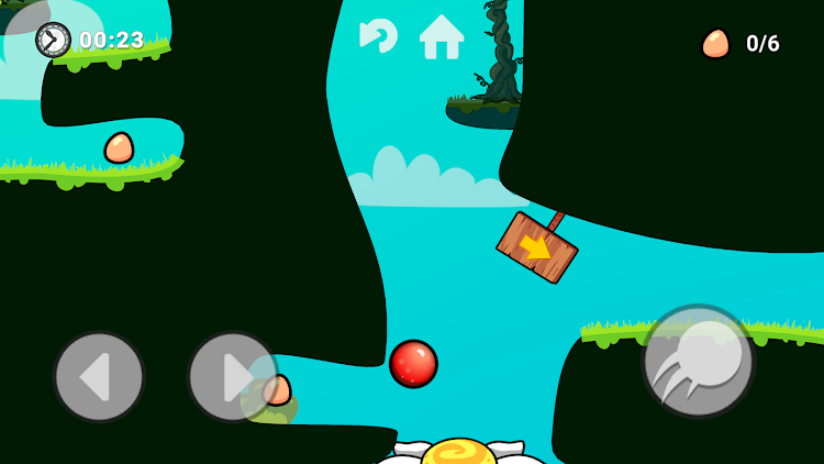 #1. Bouncy Red Ball: Tales (Android) By: MysteryShack