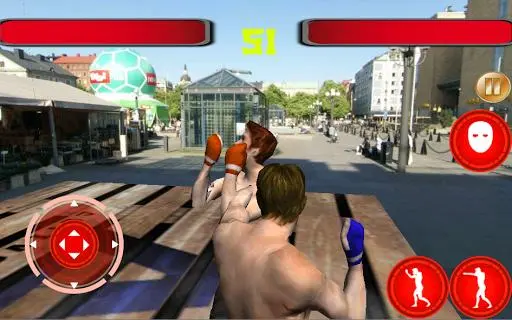 Boxing Street Fighter Screenshot Image