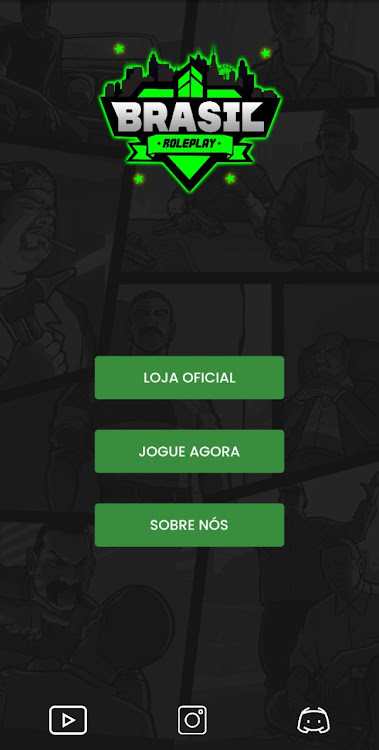 #1. Brasil Roleplay Launcher (Android) By: BRASIL ROLEPLAY GAMES