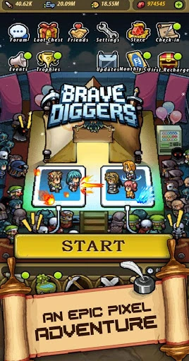 Brave Diggers Screenshot Image