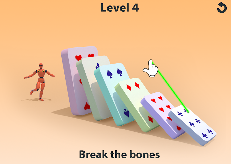 #1. Break the Dancing Dummy (Android) By: TapEmpire