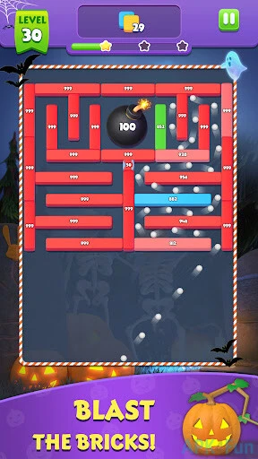 Brick Ball Blast Screenshot Image