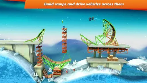 Bridge Constructor Stunts Screenshot Image