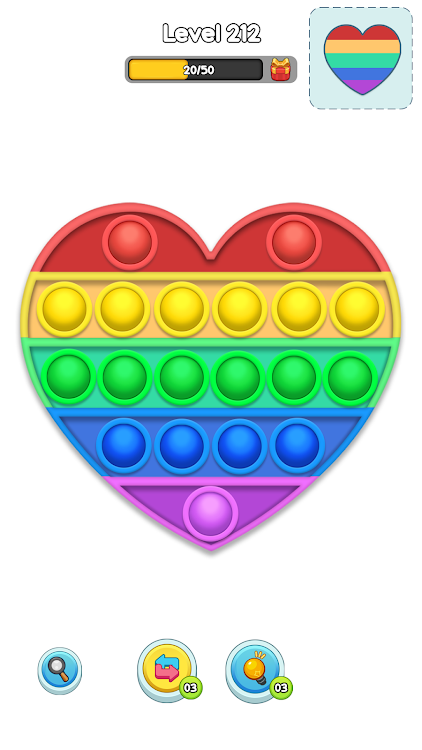 #1. Bubble Sort: Color Puzzle (Android) By: ABI Games Studio