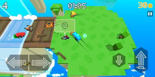 Bumper Cars Arena.io Screenshot Image