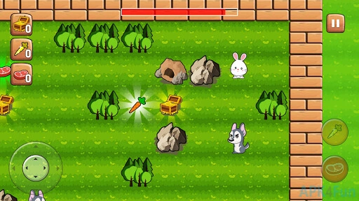 Bunny vs Wolves Screenshot Image