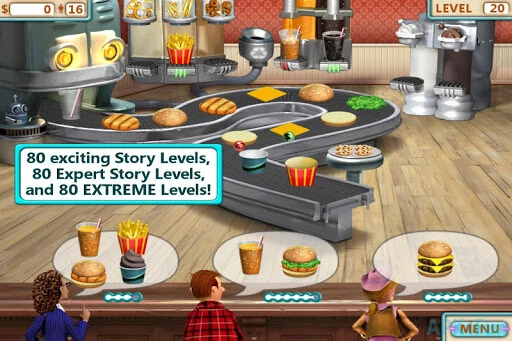 Burger Shop Screenshot Image