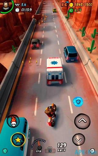 Burning Asphalt: Moto Screenshot Image