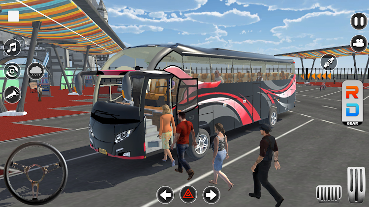 #1. Bus Driving Simulator City Bus (Android) By: The Gamester