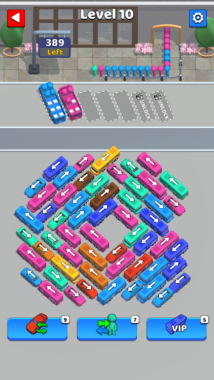 #1. Bus Mania Jam - Traffic Escape (Android) By: TapPlay