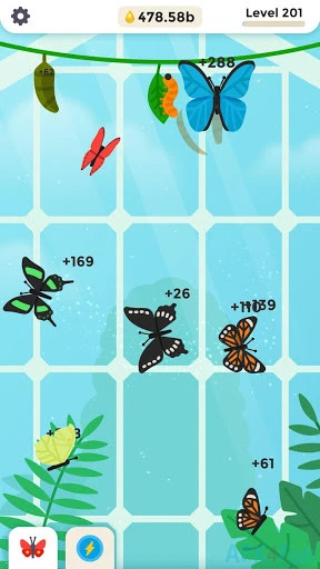 Butterfly Idle Screenshot Image