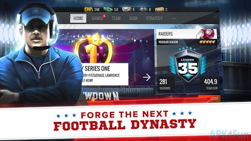 CBS Sports Franchise Football Screenshot Image