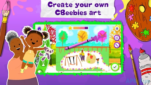 CBeebies Get Creative Screenshot Image