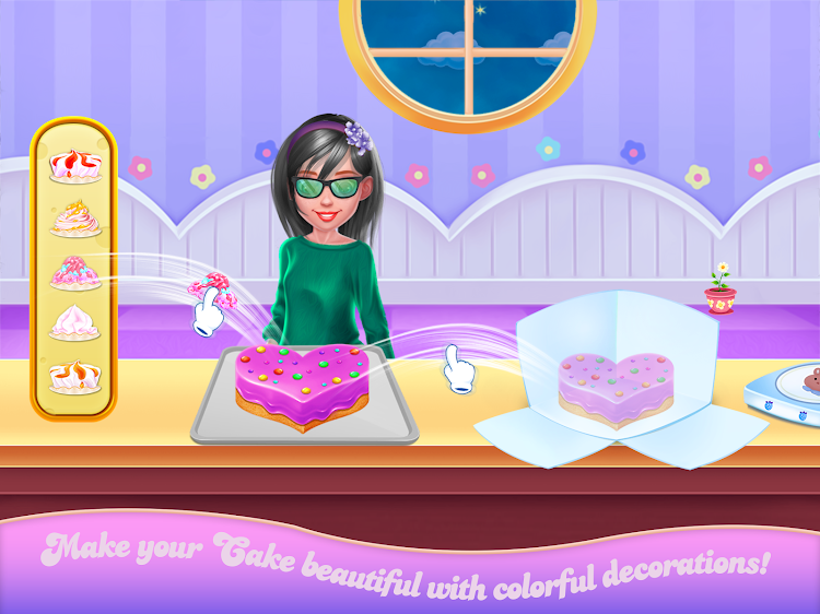 #6. Cake Maker Baking Kitchen (Android) By: Burbuja Games