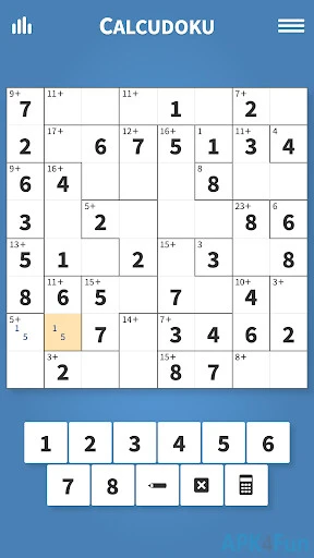 Calcudoku Screenshot Image