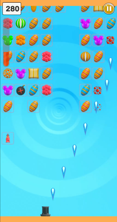 #1. Candy Shooter - Sweet Blast (Android) By: Xerus Art