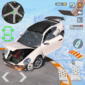 Car Crash Games Mega Car Games