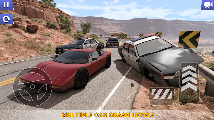 #6. Car Crash Simulation 3D Games (Android) By: PinkBaby