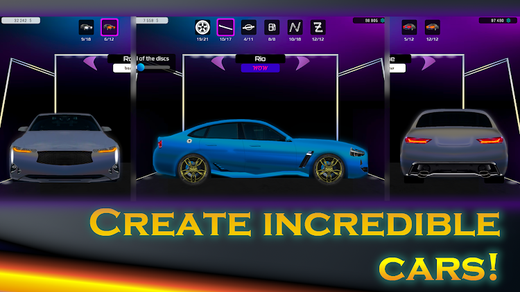 #1. Car Creator: Car Tuning Tycoon (Android) By: Range of Games