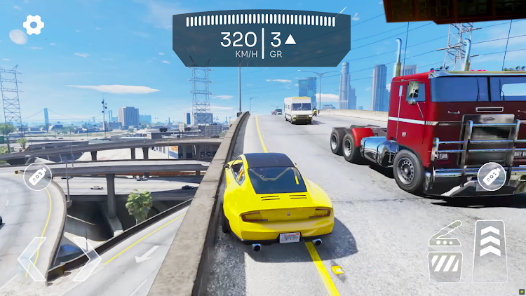 #1. Car Driving Game : Car Crash (Android) By: Bacon studio