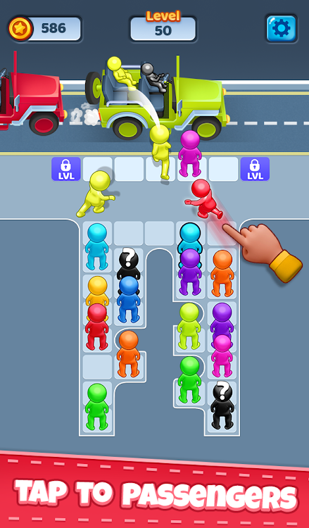 #1. Car Jam 3d - Match 3 Puzzle (Android) By: TechArts Games