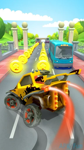 Car Run Racing Screenshot Image