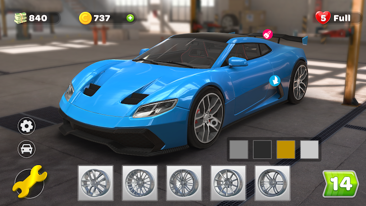 #1. Car Tuning - Design Cars (Android) By: Giraffe Games Limited