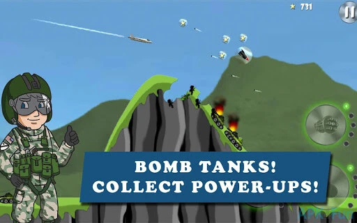 Carpet Bombing Screenshot Image