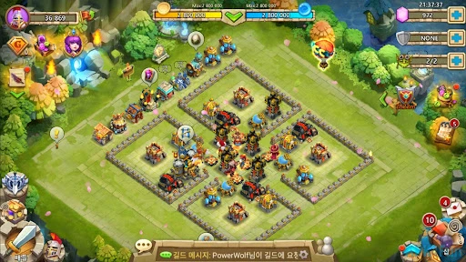 Castle Clash: 용맹한 부대 Screenshot Image