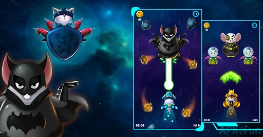 Cat Invaders Screenshot Image