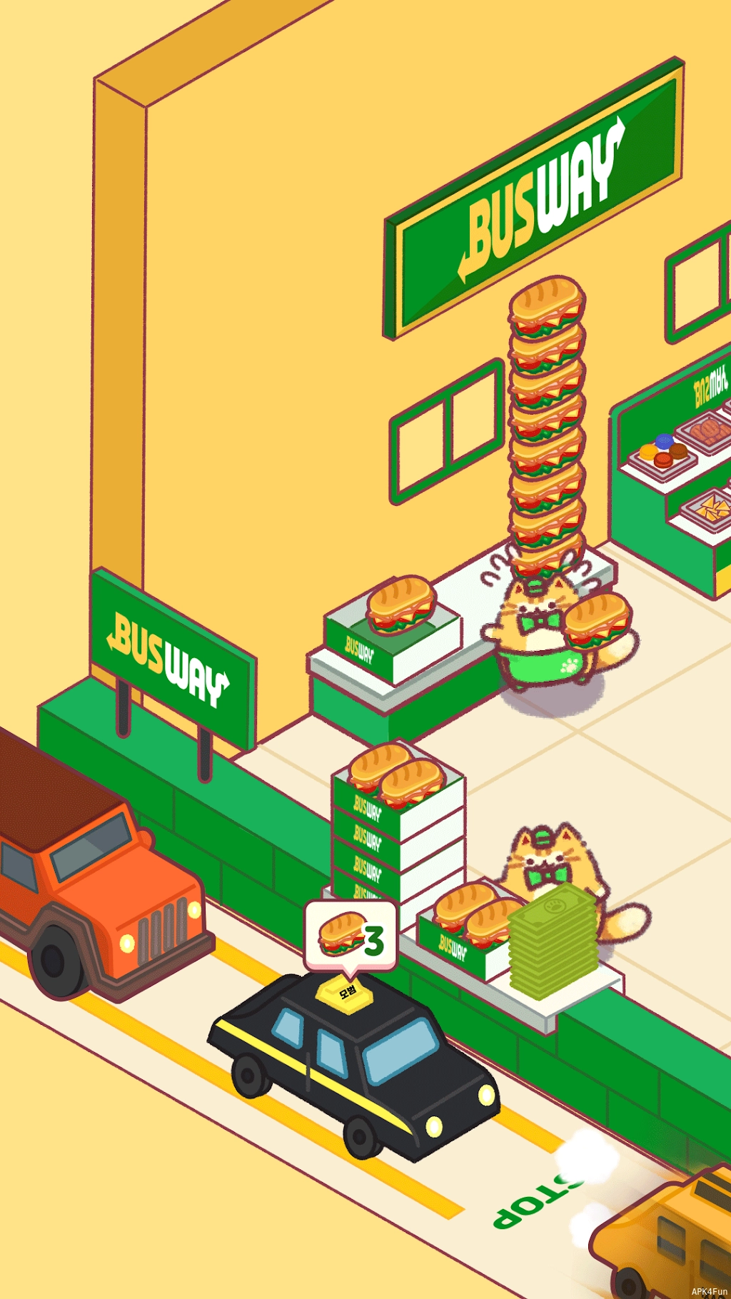 Cat Snack Bar Screenshot Image