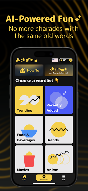 #1. Chanom: AI-Powered Charades (Android) By: Warat Kaweepornpoj