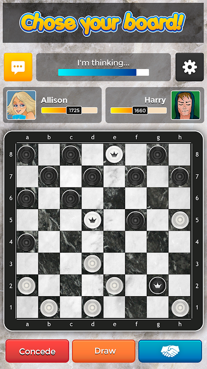 #1. Checkers Plus - Board Games (Android) By: Spaghetti Interactive Srl