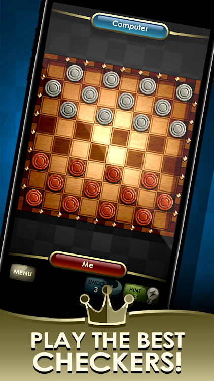 #1. Checkers Royale (Android) By: North Sky Games