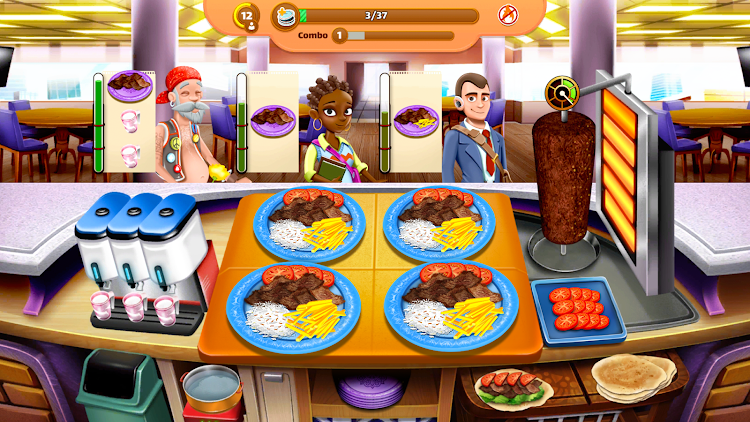 #1. Chef's Dream: Restaurant World (Android) By: Hammurabi Games